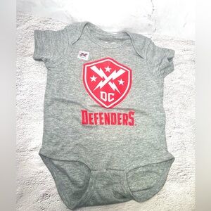 XFL DC Defender's Baby Onesie 18 months